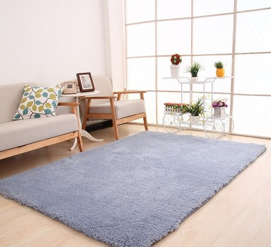 Living Room Rug Area Solid Carpet Fluffy Soft Home Decor White Plush Carpet Bedroom Carpet Kitchen Floor Mats White Rug Tapete