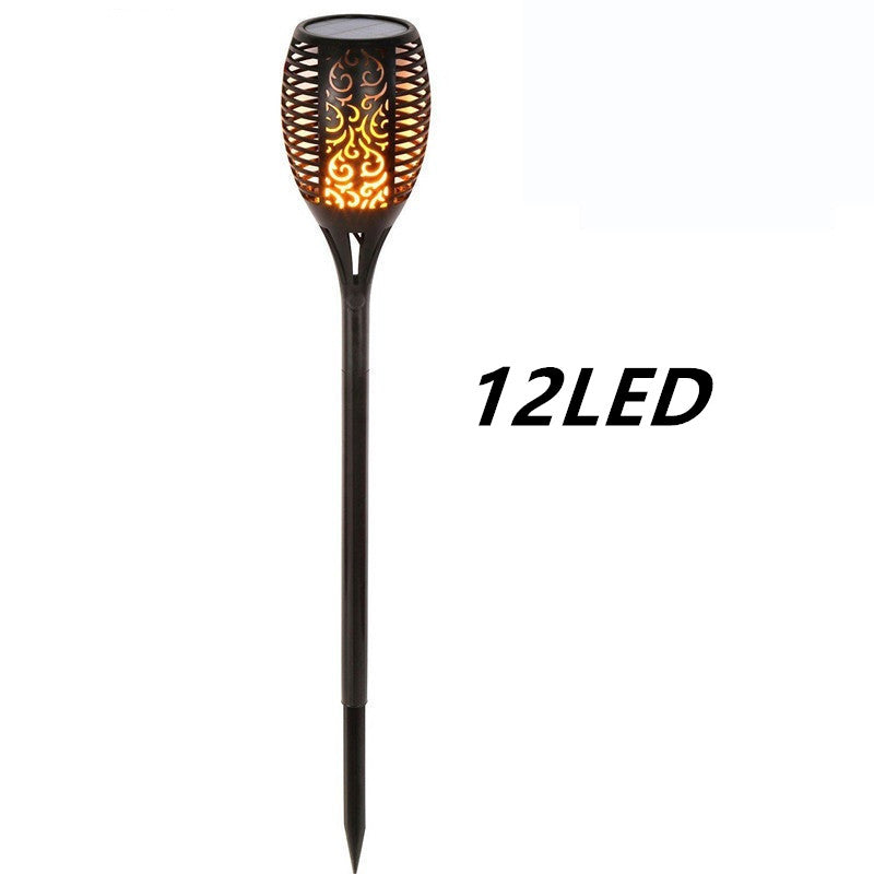 Solar Flame Flickering Garden Led Light Ip65 Outdoor Solar Tiki Torch Light Spotlights Landscape Decoration Led Lamp