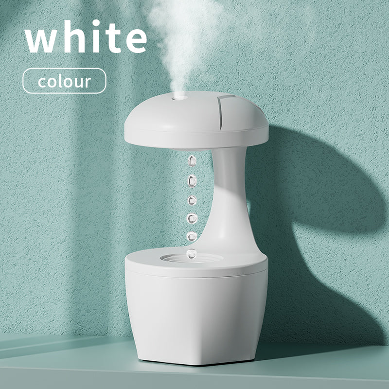 Anti-gravity Humidifier Water Droplet Backflow Aromatherapy Machine Large Capacity Office Bedroom Silent Large Fog Volume Spray